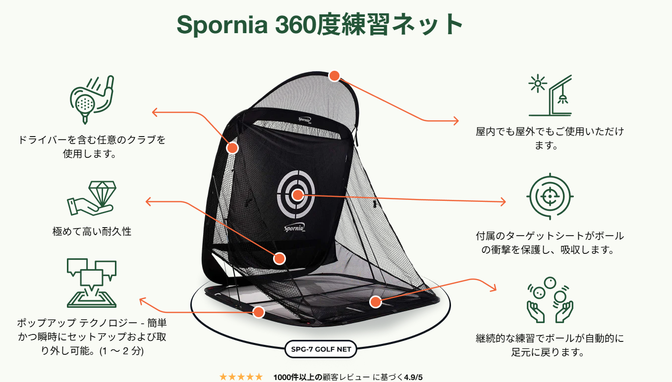 ゴルフ練習ネット